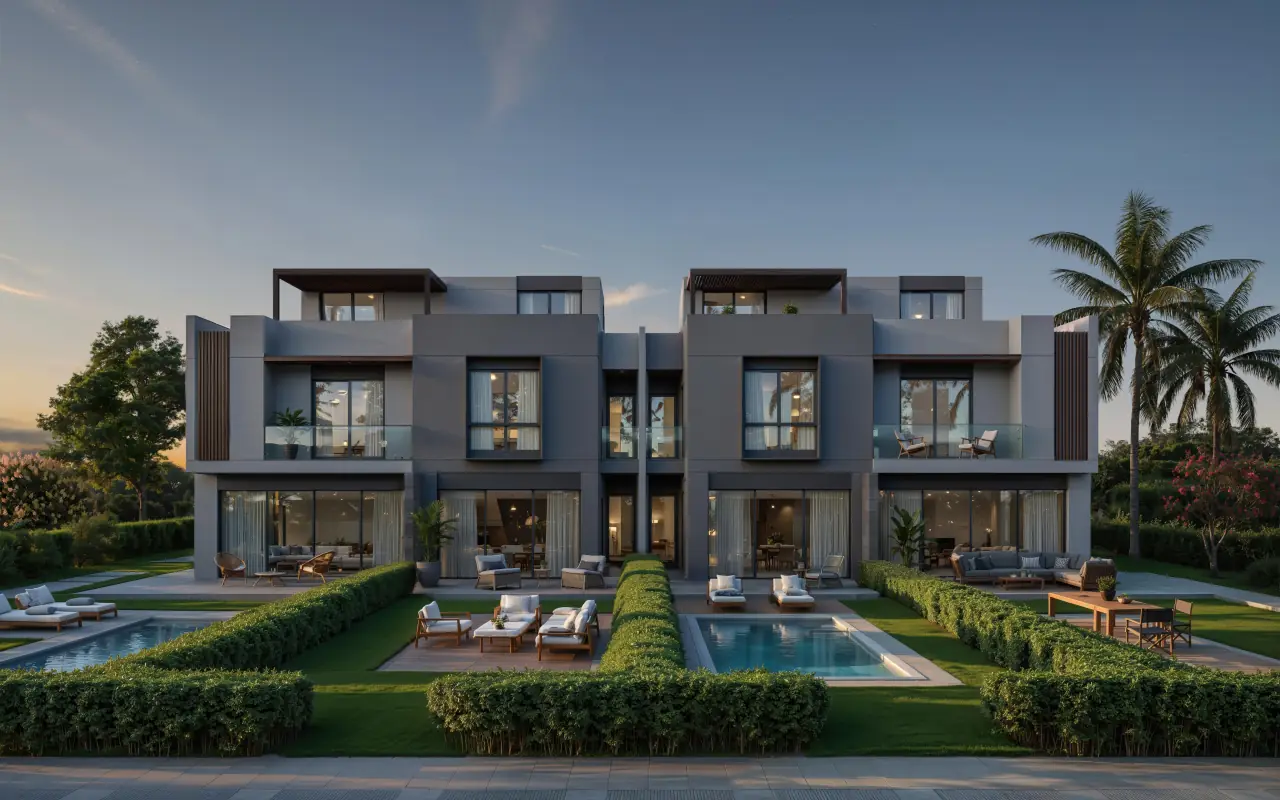 Townhouse IV garden